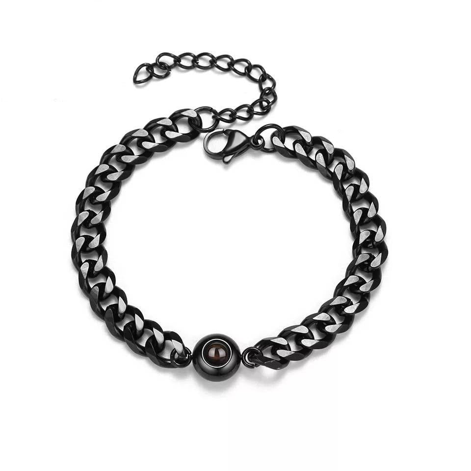 Custom Photo Chain Bracelet