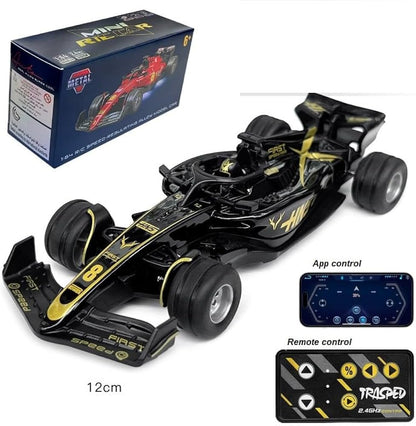 1:64 Die cast Metal F1 Mini RC Racing car with Kids & Adults Indoor/Outdoor Racing