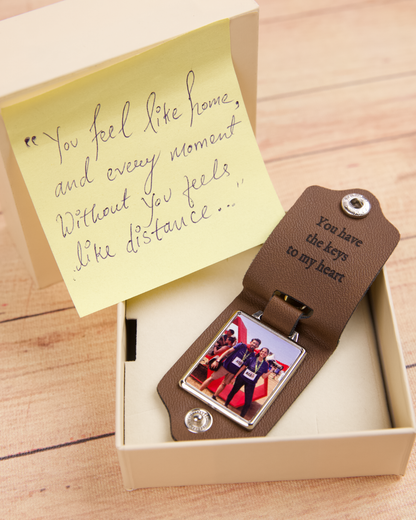 Personalised Memory Photo Keychain