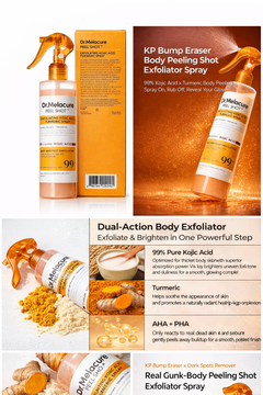 Dr. Molecular Exfoliating Kojic Acid & Turmeric Spray