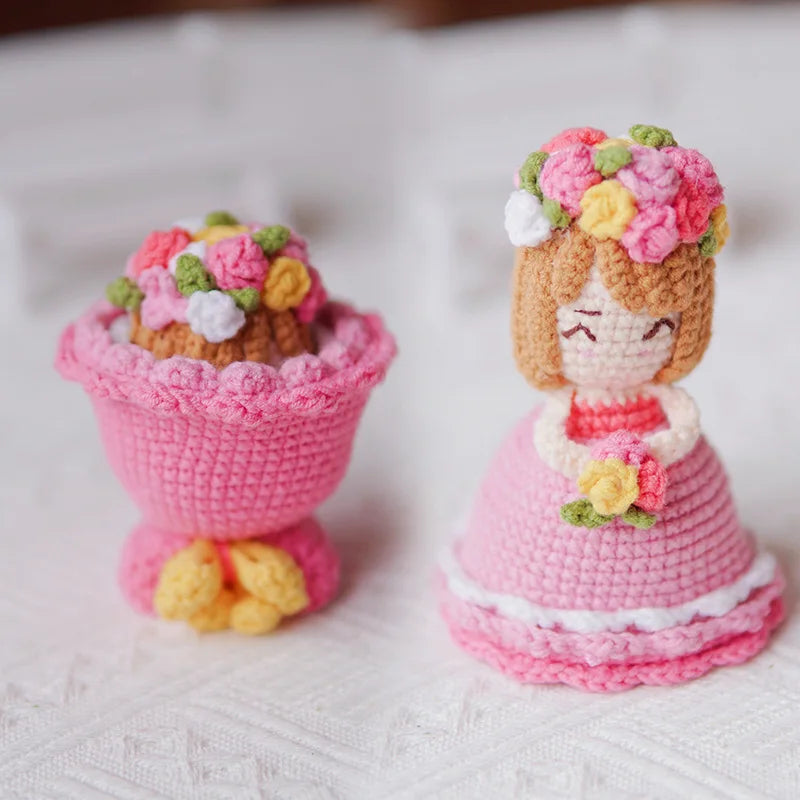 Reversible Flower Bouquet Doll