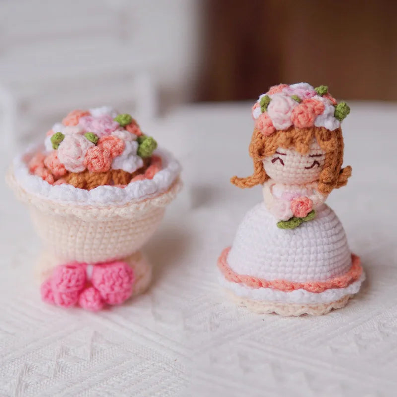 Reversible Flower Bouquet Doll