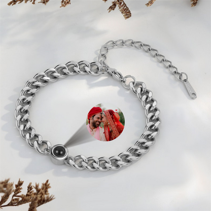Custom Photo Chain Bracelet