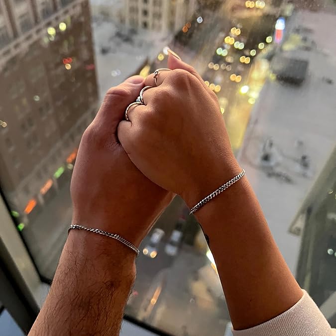 Locked Permanent Couple Bracelets