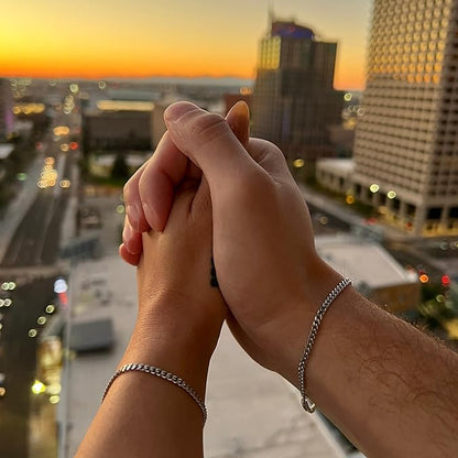 Locked Permanent Couple Bracelets