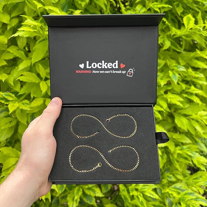 Locked Permanent Couple Bracelets