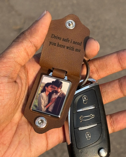 Personalised Memory Photo Keychain