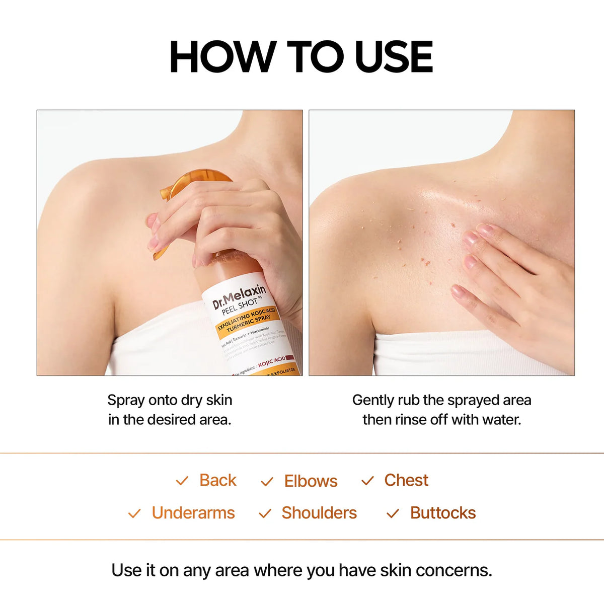 Dr. Molecular Exfoliating Kojic Acid & Turmeric Spray